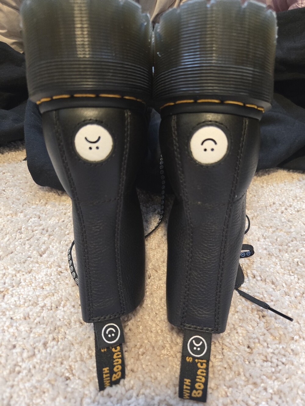 NEW!! Dr Martens Sinclair LAZY OAF HAPPY SAD Platform Boots. Size 8